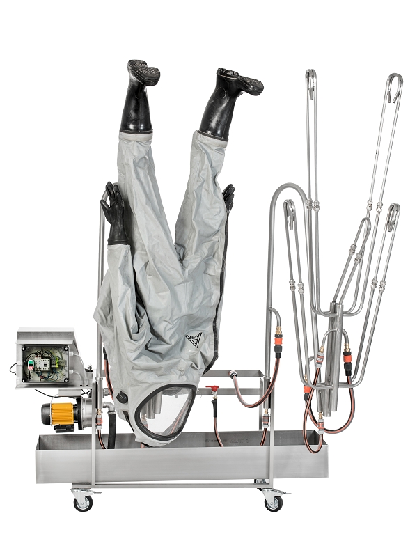 Modulare, mobile Wasch-, Desinfizier- u. Trockenstation OSMA HT 302-A