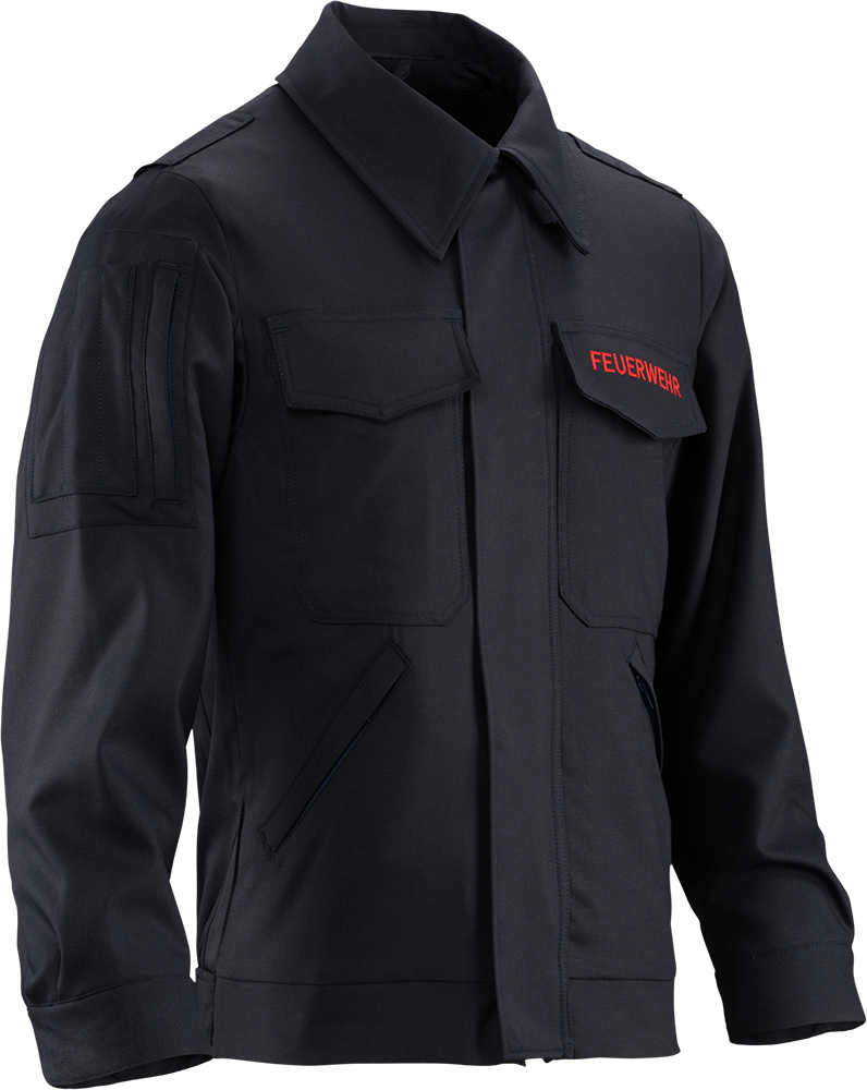 Executive, Uniform Blouson, NRW Armtasche rechts, Stick "FEUERWEHR"