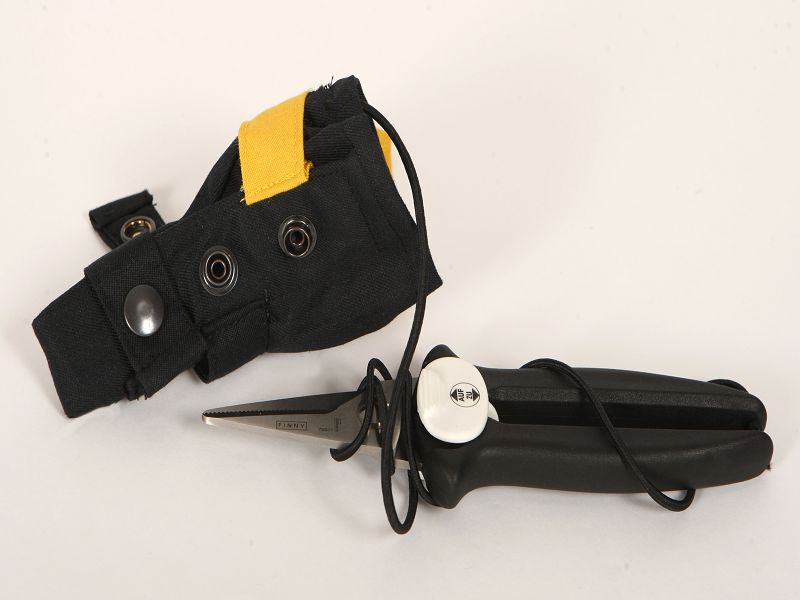Holster Modell firemaster HRS aus Nomex III mit Rettungsschere für PA (komplett)