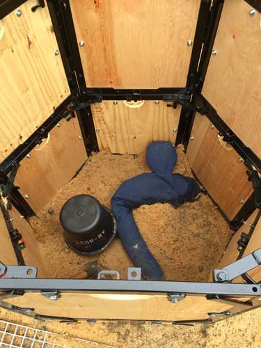 Schutzwand-/Rettungsplattensystem Biber-Set  (30-Platten)